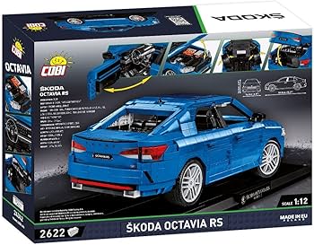 Amazon.com: BRICKCOMPLETE COBI Set of 2: 24342 Skoda Octavia IV RS